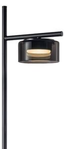LED Stojací lampa OFELIA 1xGX53/6W/230V černá/kouřová