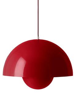 Závěsná lampa Flowerpot VP2 Ø 50 cm "Vermilion Red" &Tradition