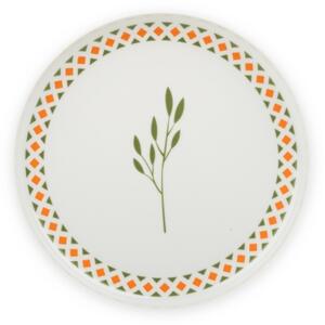 Jídelní sada 24 ks pestrobarevná/porcelán