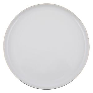 Jídelní sada 24 ks bílá/zlatá/porcelán