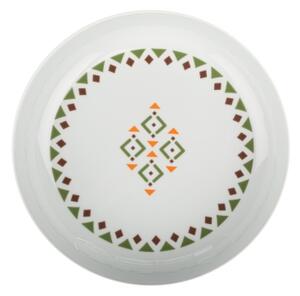 Jídelní sada 24 ks pestrobarevná/porcelán