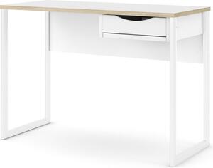 Tvilum Psací stůl Felixa 513 110 cm hickory Jackson/bílý