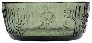 Miska skleněná Moomin Arabia 0,35 l zelená pine green