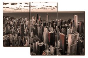 Obraz na plátně - Mrakodrapy v Chicagu 1268FD (120x80 cm)