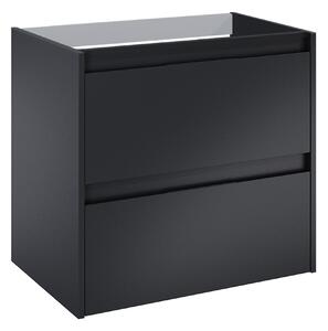 Roca Alpine skříňka 45.2x68.5x59 cm pod umyvadlo závěsná černá A857864532