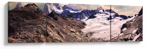 Obraz horského jezera (170x50 cm)