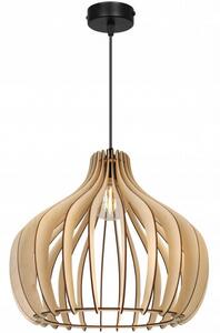 Light for home - Designové dřevěné závěsné stropní svítidlo TIMBER 2363/1 LH032, E27
