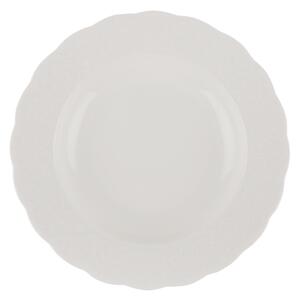 Jídelní sada 24 ks bílá/porcelán