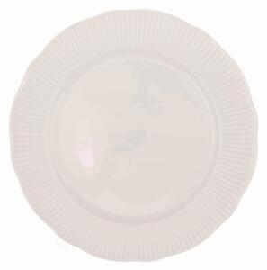 Jídelní sada 24 ks bílá/porcelán