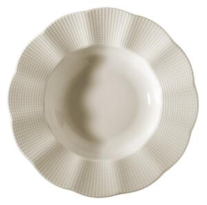 Jídelní sada 24 ks bílá/porcelán