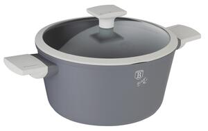 Kastrol s titanovým povrchem a poklicí 24 cm Aspen Collection