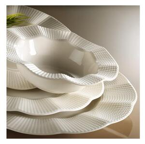 Jídelní sada 24 ks bílá/porcelán