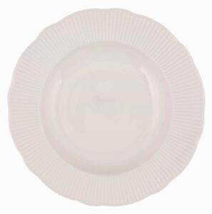 Jídelní sada 24 ks bílá/porcelán