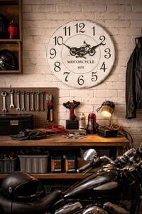 Nástěnné hodiny Motorcycle Ø 34 cm 2000014