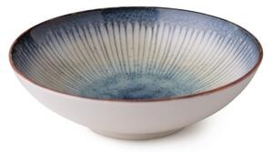Jídelní sada 24 ks modrá/porcelán