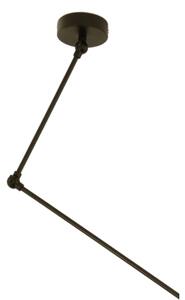 LED Nastavitelný lustr na tyči GORTA 1xE27/60W/230V juta