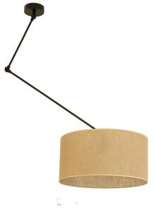 LED Nastavitelný lustr na tyči GORTA 1xE27/60W/230V juta