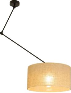 LED Nastavitelný lustr na tyči GORTA 1xE27/60W/230V juta