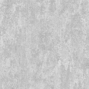 Vliesové tapety na zeď Casual Chic 10273-31, rozměr 10,05 m x 0,53 m, moderní vertikální stěrka šedá se stříbrnými odlesky, Erismann