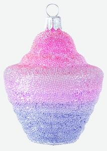 Vánoční ozdoba Aurora Diamond Pink