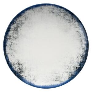 Jídelní sada 24 ks bílá/modrá/porcelán