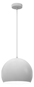 Lustr na lanku SOOL 1xE27/15W/230V pr. 27 cm bílá