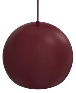 Lustr na lanku SOOL 1xE27/15W/230V pr. 27 cm burgundy
