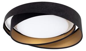 LED Stropní svítidlo GALAXY MODERN LED/24W/230V pr. 55 cm černá/zlatá