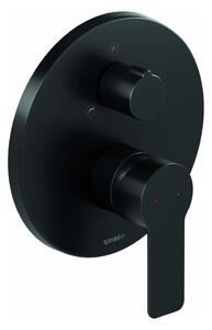 Duravit DC5210012046-Vanová baterie pro podomítkovou instalaci D-CODE mat. černá