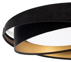 LED Stropní svítidlo GALAXY MODERN LED/24W/230V pr. 55 cm černá/zlatá