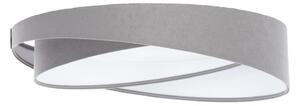 LED Stropní svítidlo GALAXY MODERN LED/24W/230V pr. 55 cm šedá/bílá