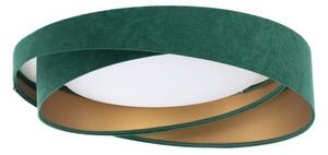 LED Stropní svítidlo GALAXY MODERN LED/24W/230V pr. 55 cm zelená/zlatá
