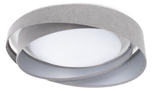 LED Stropní svítidlo GALAXY MODERN LED/24W/230V pr. 55 cm šedá/stříbrná