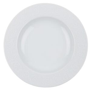 Jídelní sada 24 ks bílá/porcelán
