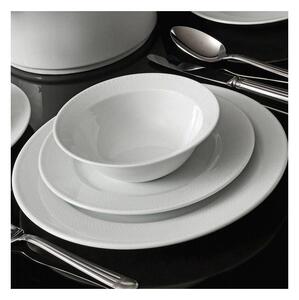 Jídelní sada 24 ks bílá/porcelán