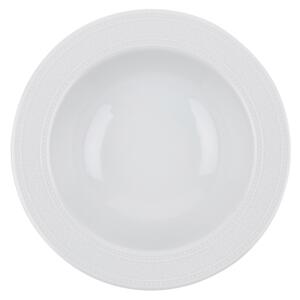 Jídelní sada 24 ks bílá/porcelán