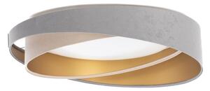 LED Stropní svítidlo GALAXY MODERN LED/24W/230V pr. 55 cm šedá/béžová/zlatá