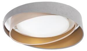 LED Stropní svítidlo GALAXY MODERN LED/24W/230V pr. 55 cm šedá/béžová/zlatá