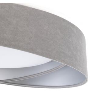 LED Stropní svítidlo GALAXY MODERN LED/24W/230V pr. 55 cm šedá/stříbrná