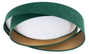 LED Stropní svítidlo GALAXY MODERN LED/24W/230V pr. 55 cm zelená/zlatá