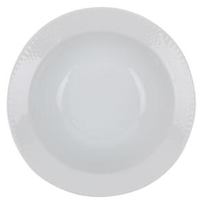 Jídelní sada 24 ks bílá/porcelán