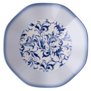 Jídelní sada 24 ks modrá/porcelán