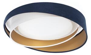 LED Stropní svítidlo GALAXY MODERN LED/24W/230V pr. 55 cm modrá/bílá/zlatá