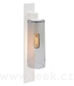 Royal Botania Venkovní světlo nástěnné Dome Wall, Royal Botania, 20x20x72 cm, rám hliník anthracite, clear glass, 4 W, napájení kabelem, vč. LED žárovky