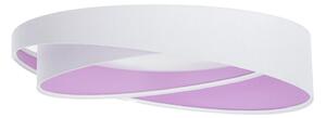 LED Stm. stropní svítidlo SM. GALAXY M. LED/24W/230V pr. 55 cm bílá/fialová + DO