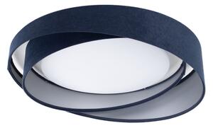 LED Stropní svítidlo GALAXY MODERN LED/24W/230V pr. 55 cm modrá/stříbrná