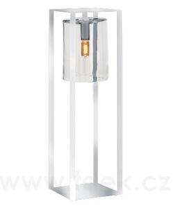 Royal Botania Venkovní lampa Dome Move, Royal Botania, 30x30x112 cm, rám hliník anthracite, clear glass, 4 W, napájení kabelem, vč. LED žárovky