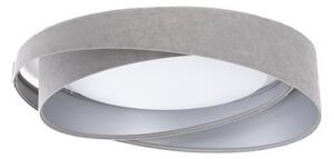 LED Stropní svítidlo GALAXY MODERN LED/24W/230V pr. 55 cm šedá/stříbrná