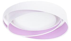 LED Stropní svítidlo GALAXY MODERN LED/24W/230V pr. 55 cm bílá/fialová