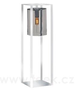 Royal Botania Venkovní lampa Dome Move, Royal Botania, 30x30x112 cm, rám hliník anthracite, clear glass, 4 W, napájení kabelem, vč. LED žárovky